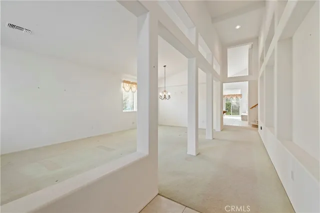 a view of an empty room with window