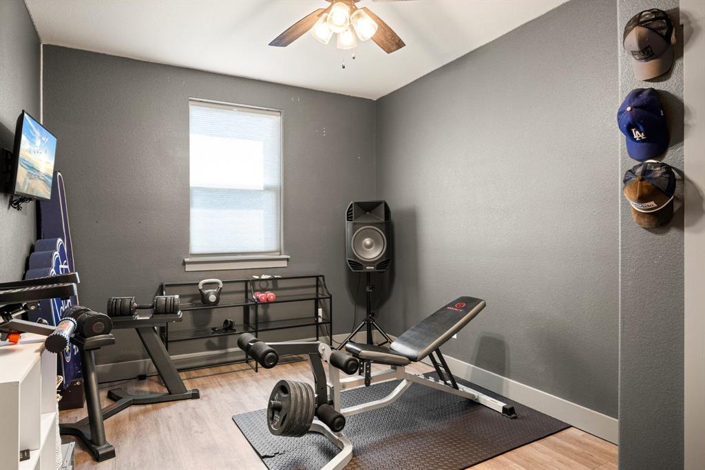 2000 Rattler Way Tolar, TX 76476 - Photo 17 of 33 a view of a workspace with gym equipment