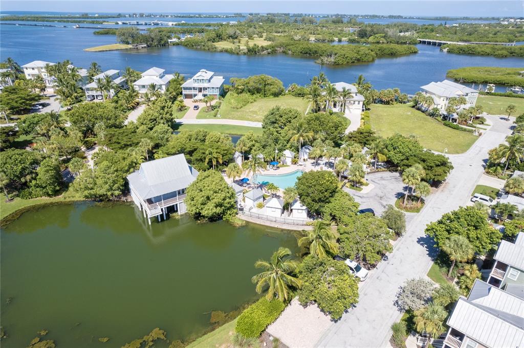 13230 Anglers Way Placida, FL 33946 - Photo 18 of 23 an aerial view of a houses with a lake view