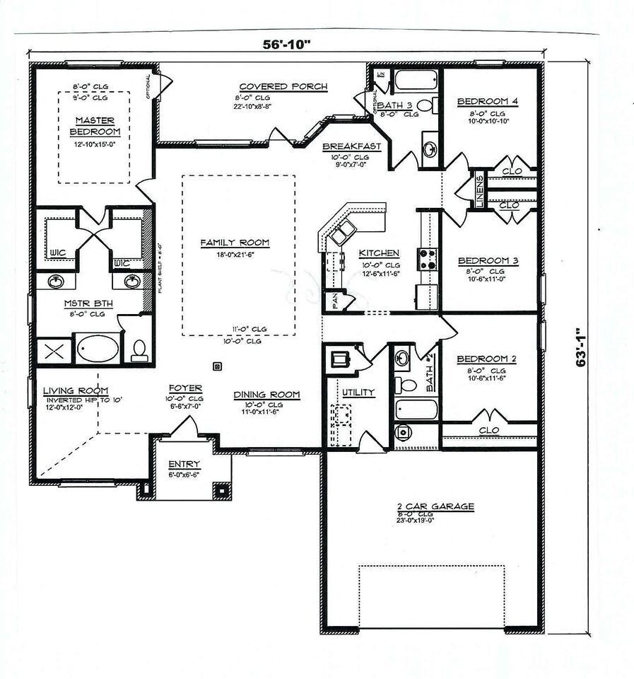 14646 Silvermere Drive Foley, AL 36535 - Photo 22 of 22 2265 Floor Plan