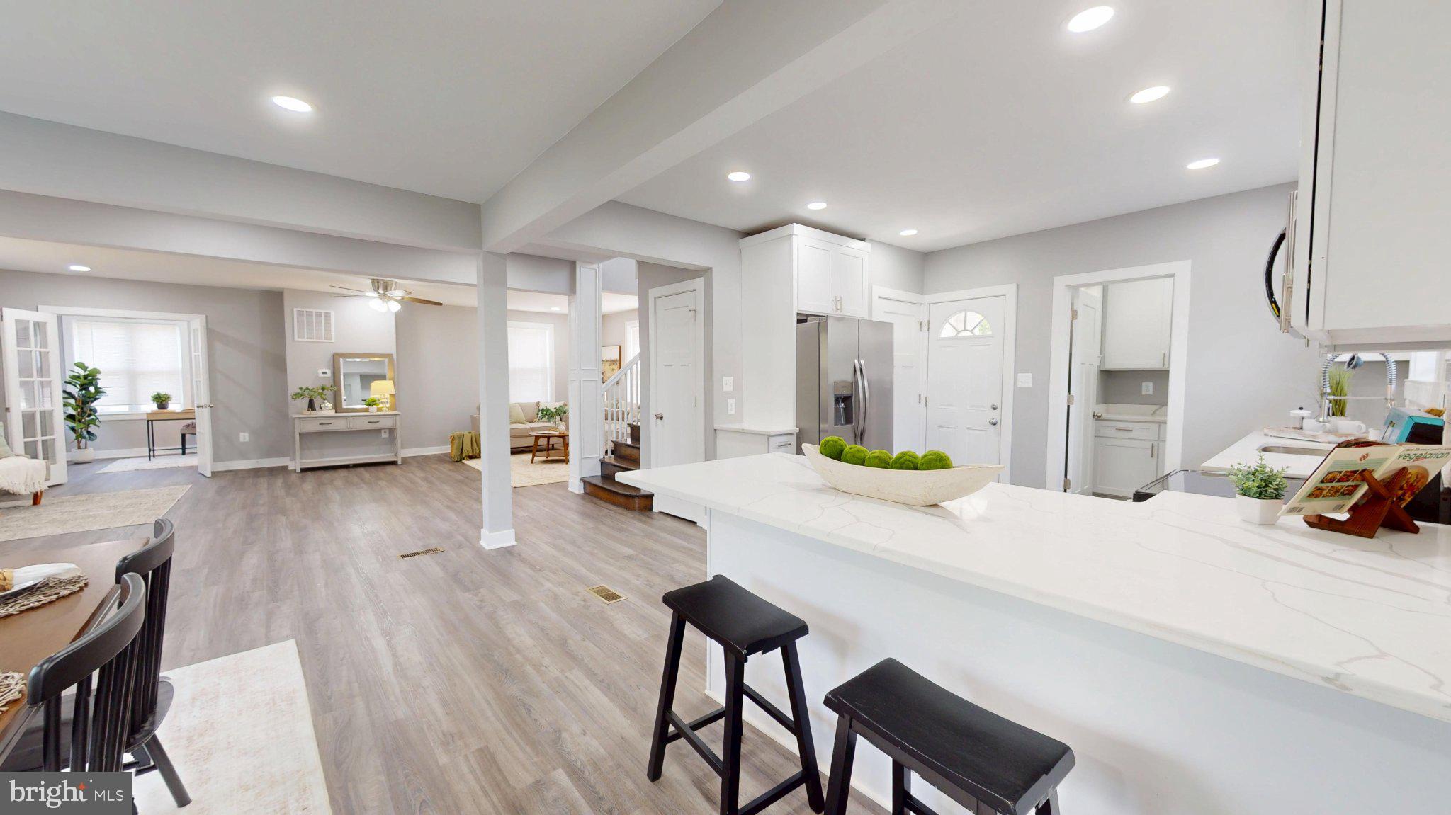 5728 Clover Road Baltimore, MD 21215 - Photo 13 of 37 All New Kitchen w/ Walk In Butlers Pantry