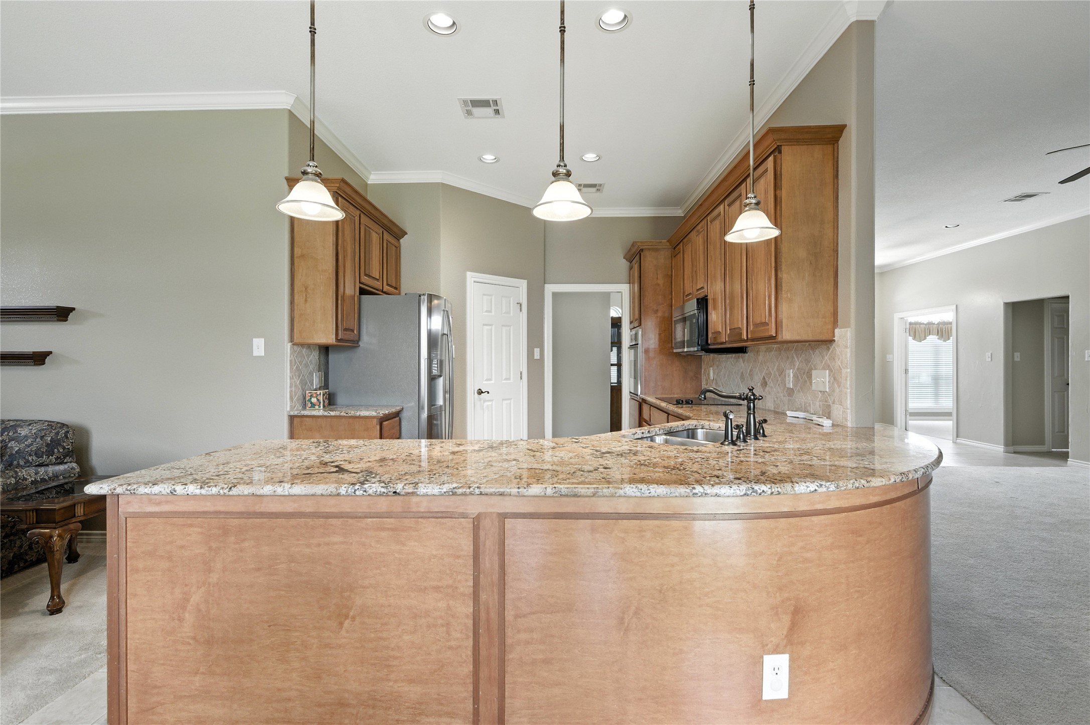 100 Davis Court Thorndale, TX 76577 - Photo 25 of 39 View from breakfast dining area