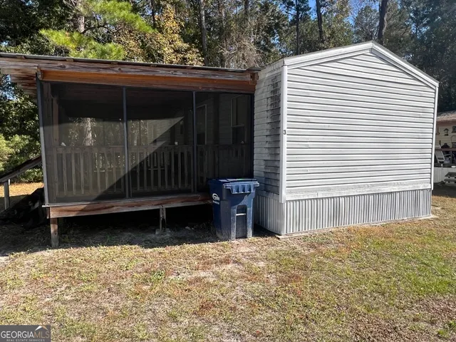 a view of a small house