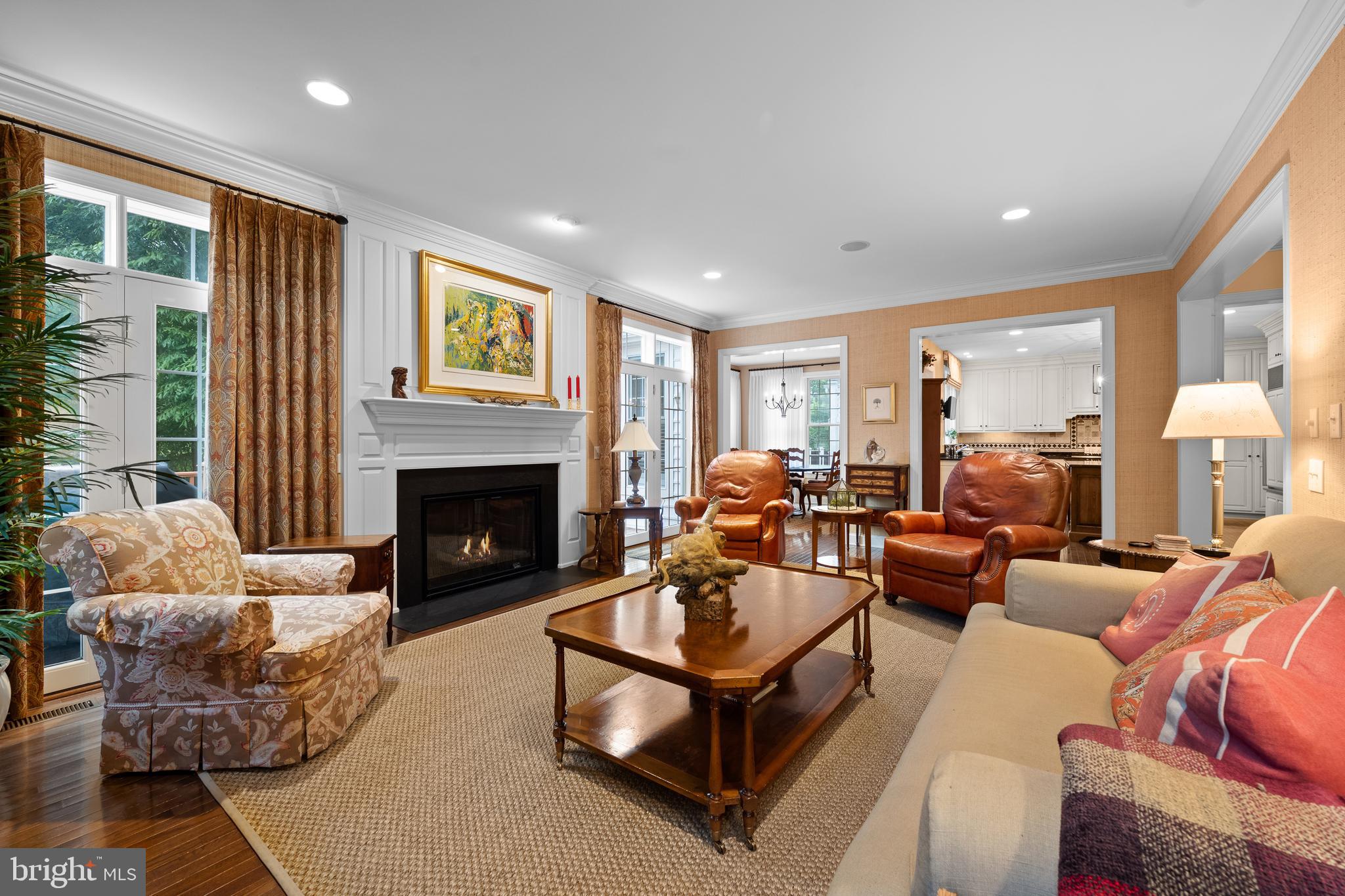 309 Applebrook Drive Malvern, PA 19355 - Photo 15 of 56 Family room flows to kitchen and breakfast room