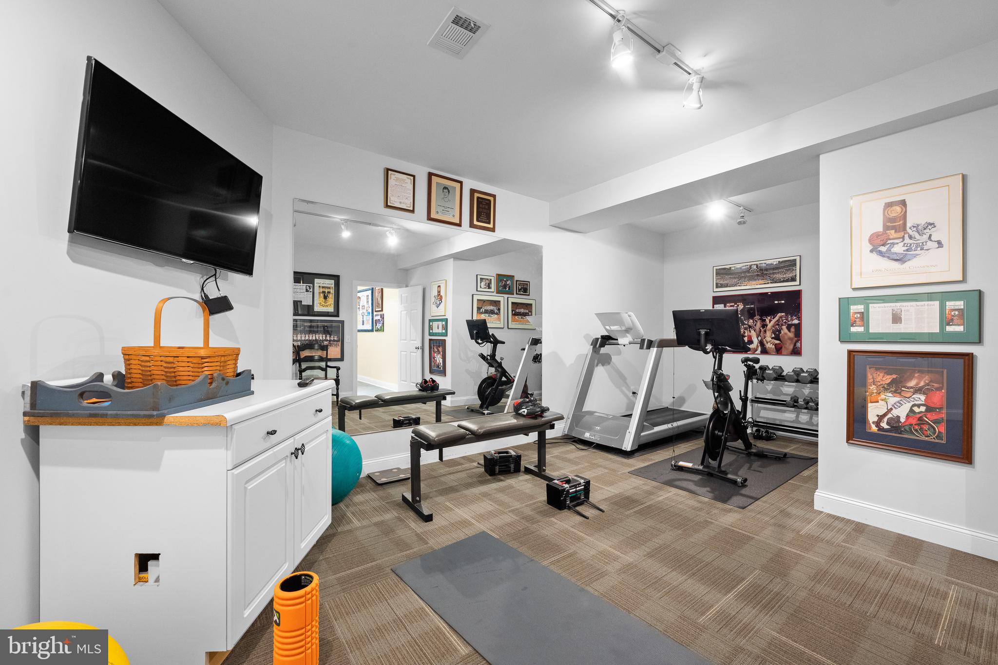 309 Applebrook Drive Malvern, PA 19355 - Photo 39 of 56 Lower level gym