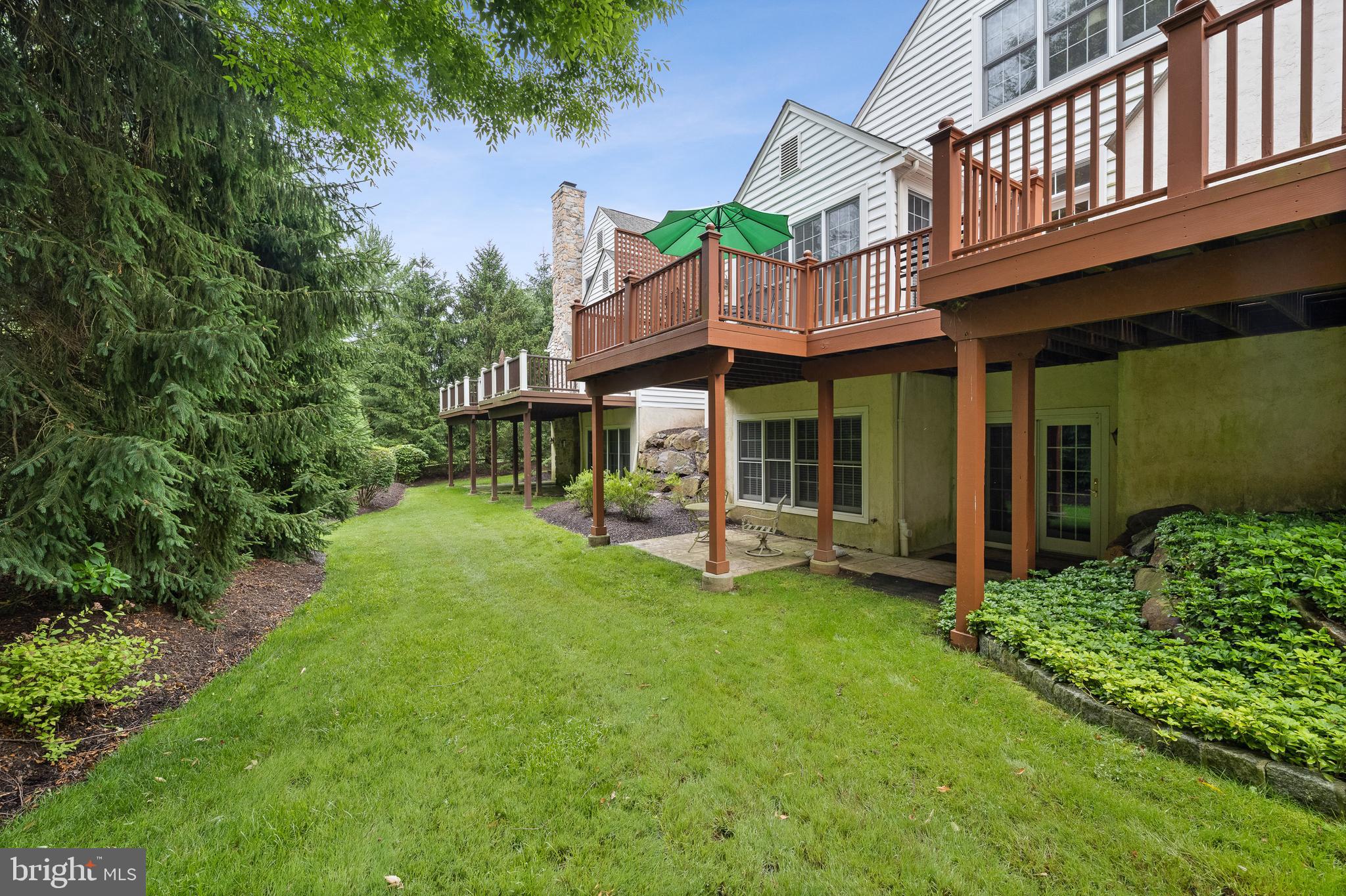309 Applebrook Drive Malvern, PA 19355 - Photo 44 of 56 Exterior back with patio off lower level