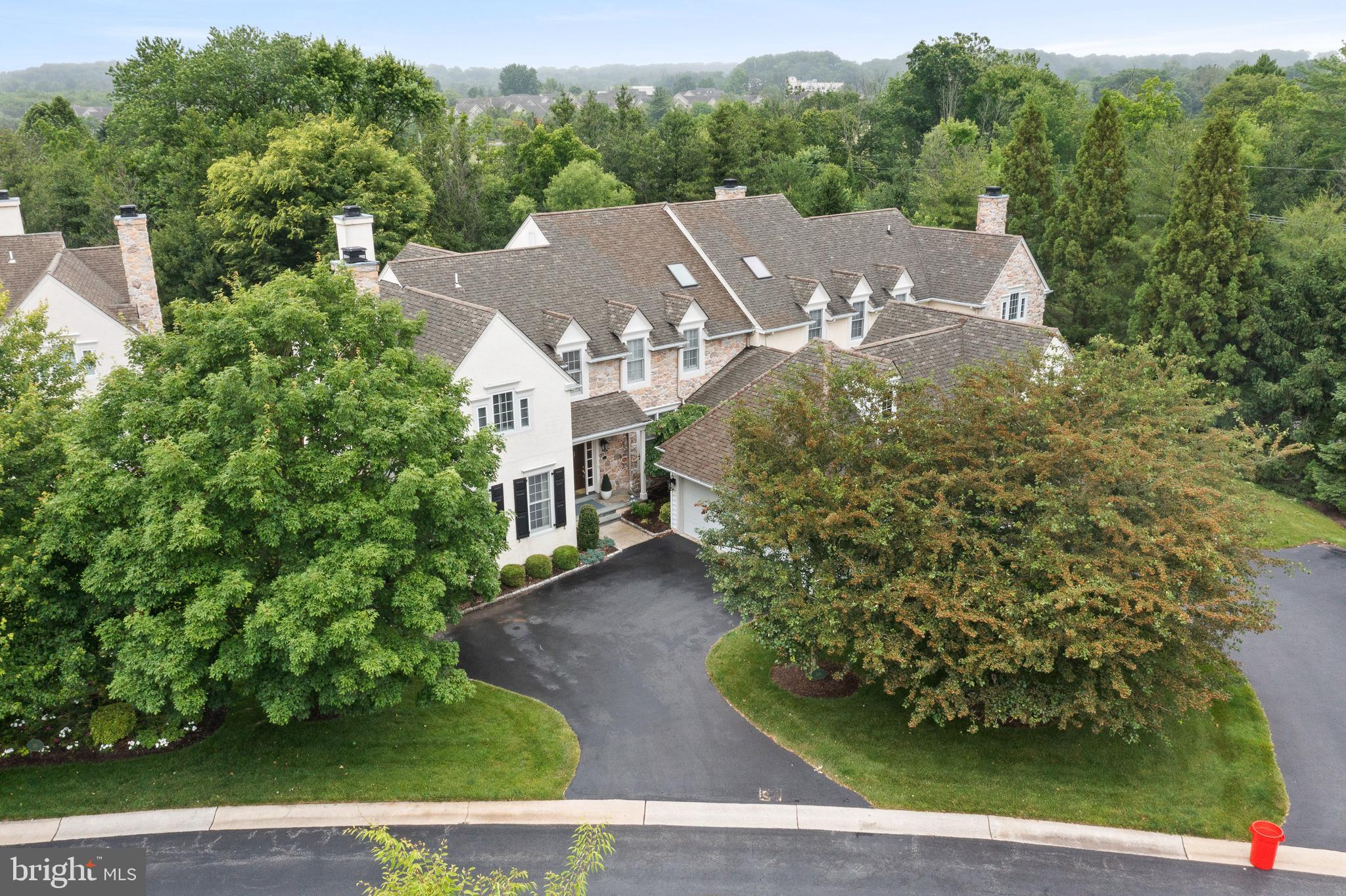 309 Applebrook Drive Malvern, PA 19355 - Photo 47 of 56 Front overhead view