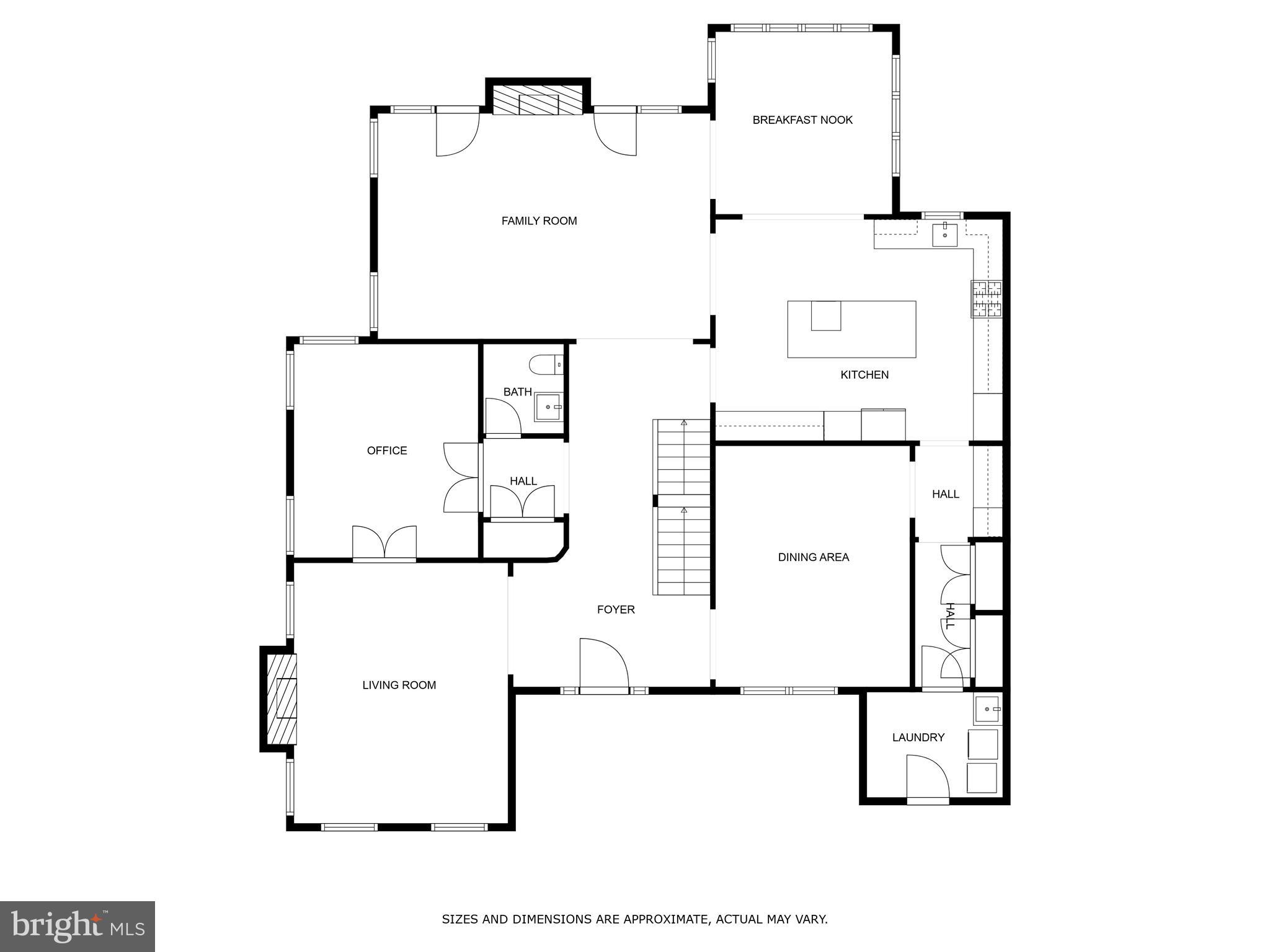 309 Applebrook Drive Malvern, PA 19355 - Photo 54 of 56 Main Level Floor Plan