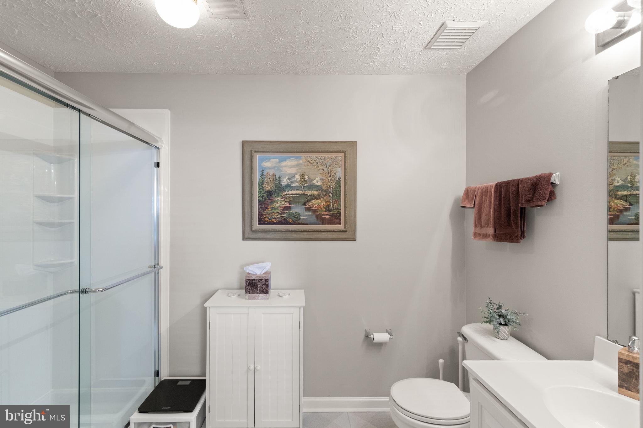 16 Brook Farm Court, Unit 16D Perry Hall, MD 21128 - Photo 14 of 23 a white toilet sitting next to a bathroom sink