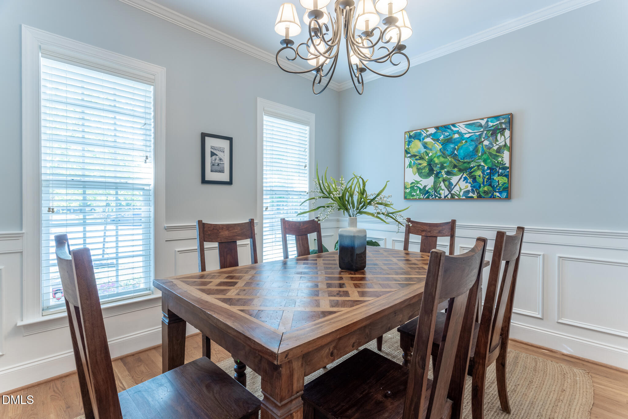 10 Highgrove Lane Durham, NC 27713 - Photo 13 of 41 a view of a dining room with furniture window and wooden floor