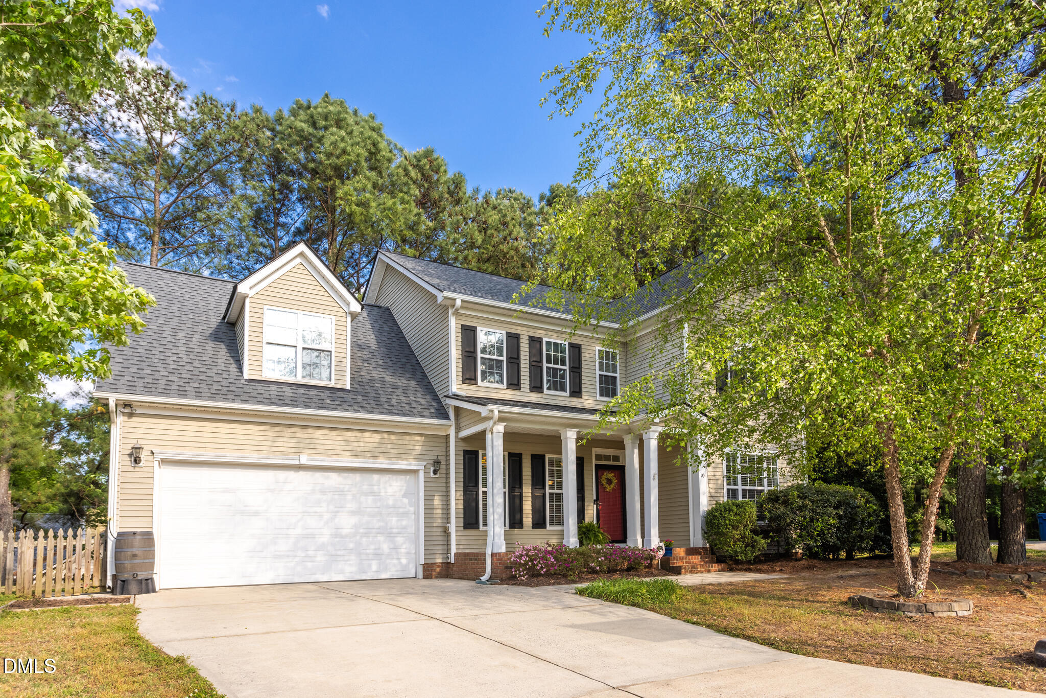 10 Highgrove Lane Durham, NC 27713 - Photo 2 of 41 a front view of a house with garden