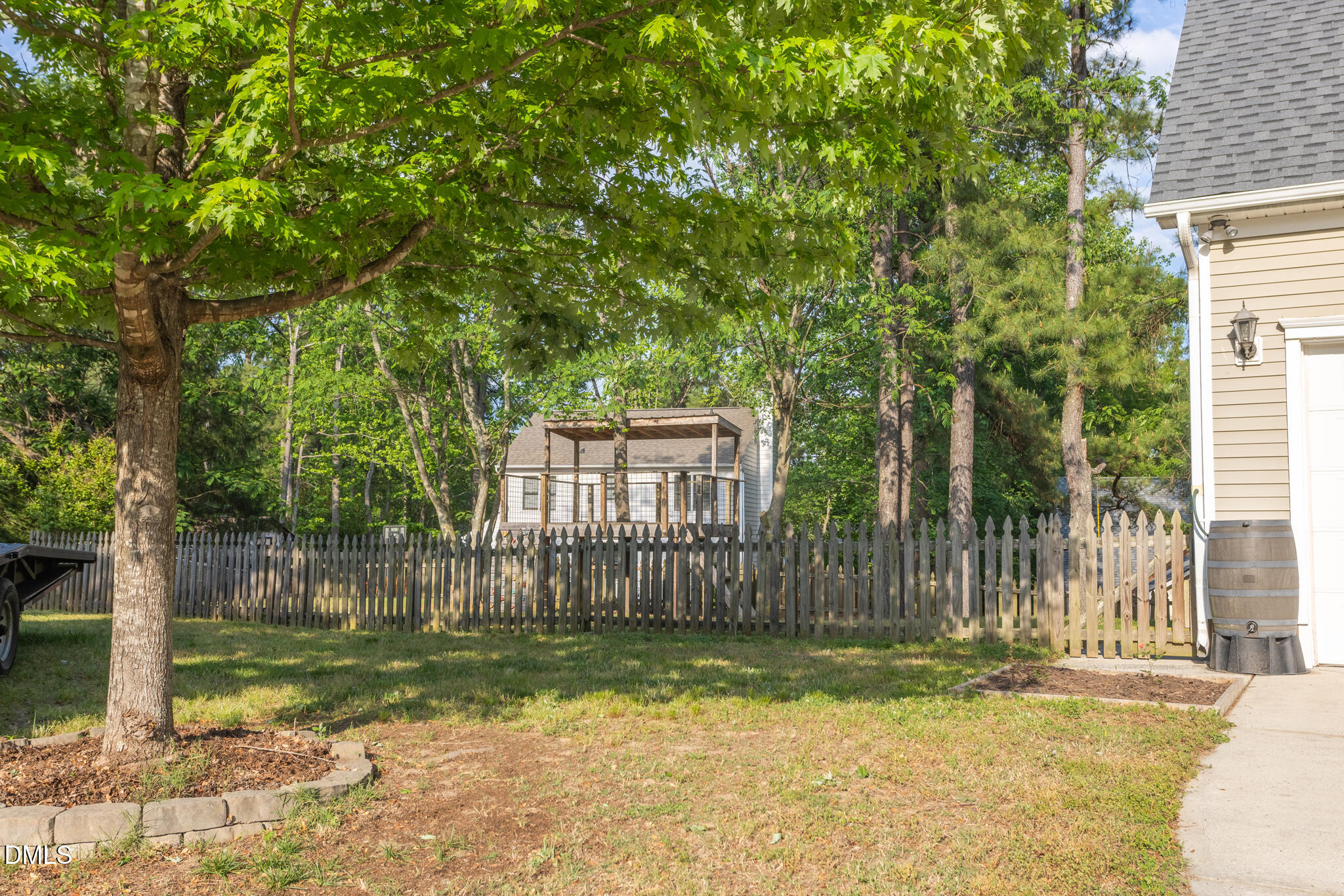 10 Highgrove Lane Durham, NC 27713 - Photo 37 of 41 a view of a house with backyard and a tree