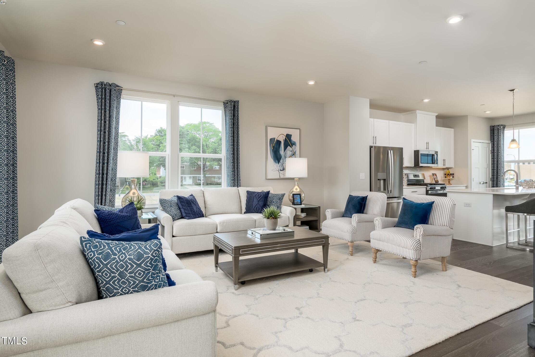 1202 Bradburn Drive Durham, NC 27713 - Photo 6 of 10 6 - Living-2