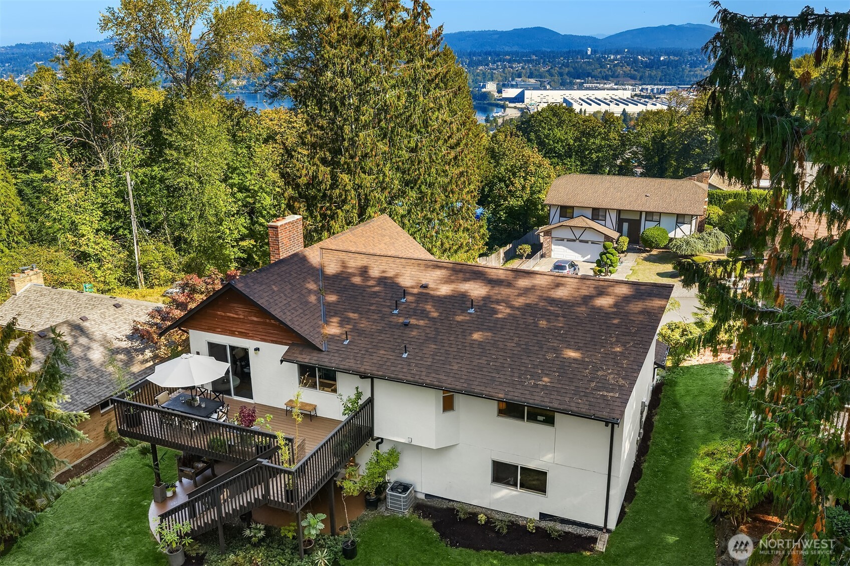 11813 79th Avenue South Seattle, WA 98178 - Photo 24 of 27 an aerial view of a house with a yard