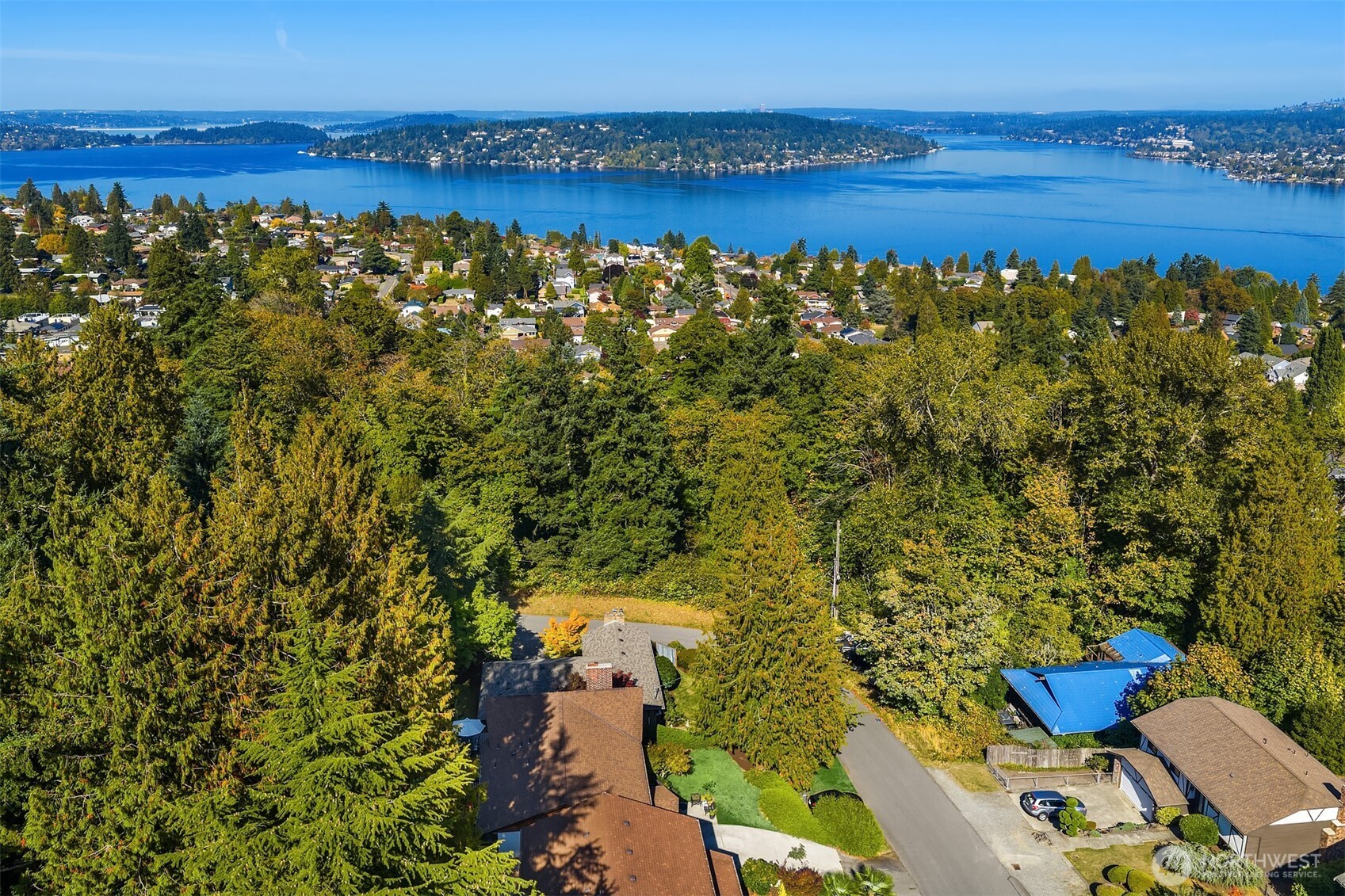 11813 79th Avenue South Seattle, WA 98178 - Photo 26 of 27 a view of a lake with a mountain view