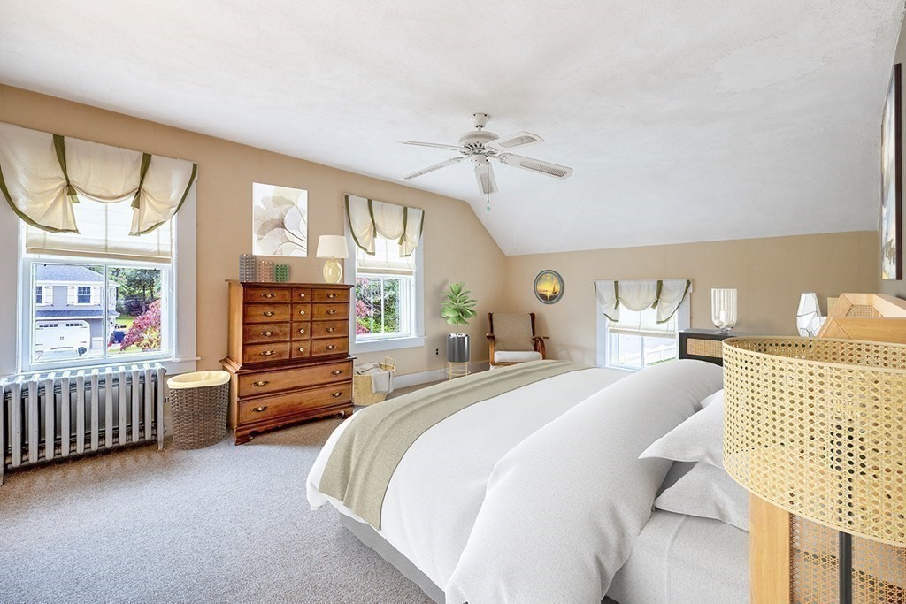 23 Salem Road Billerica, MA 01862 - Photo 19 of 42 a spacious bedroom with a bed and a window