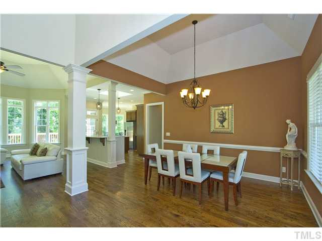 7628 Pinecrest Road Raleigh, NC 27613 - Photo 10 of 25 Oversized Separate Dining with columns