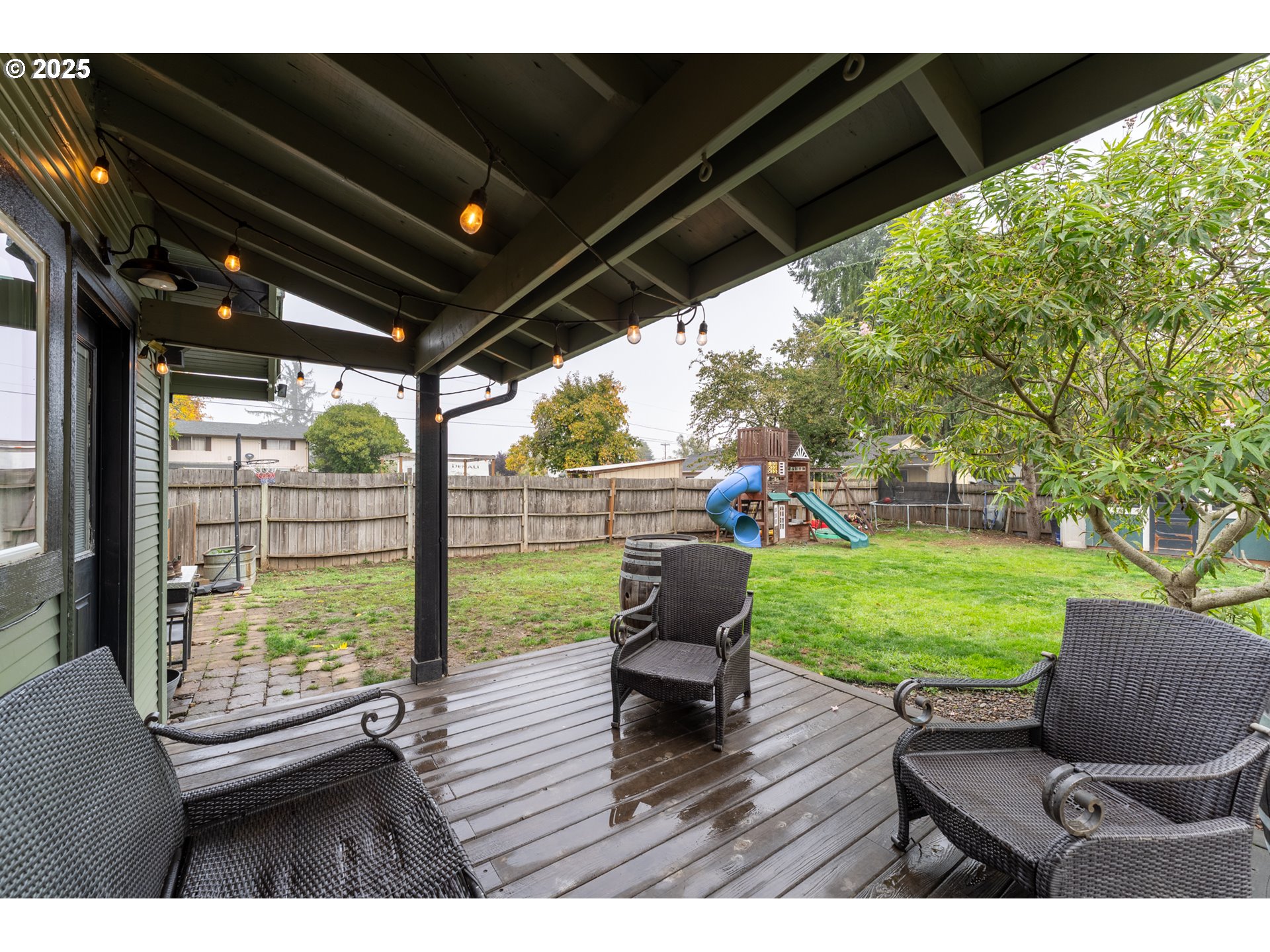 607 Getchell Avenue Amity, OR 97101 - Photo 27 of 33 a view of a porch with furniture and yard