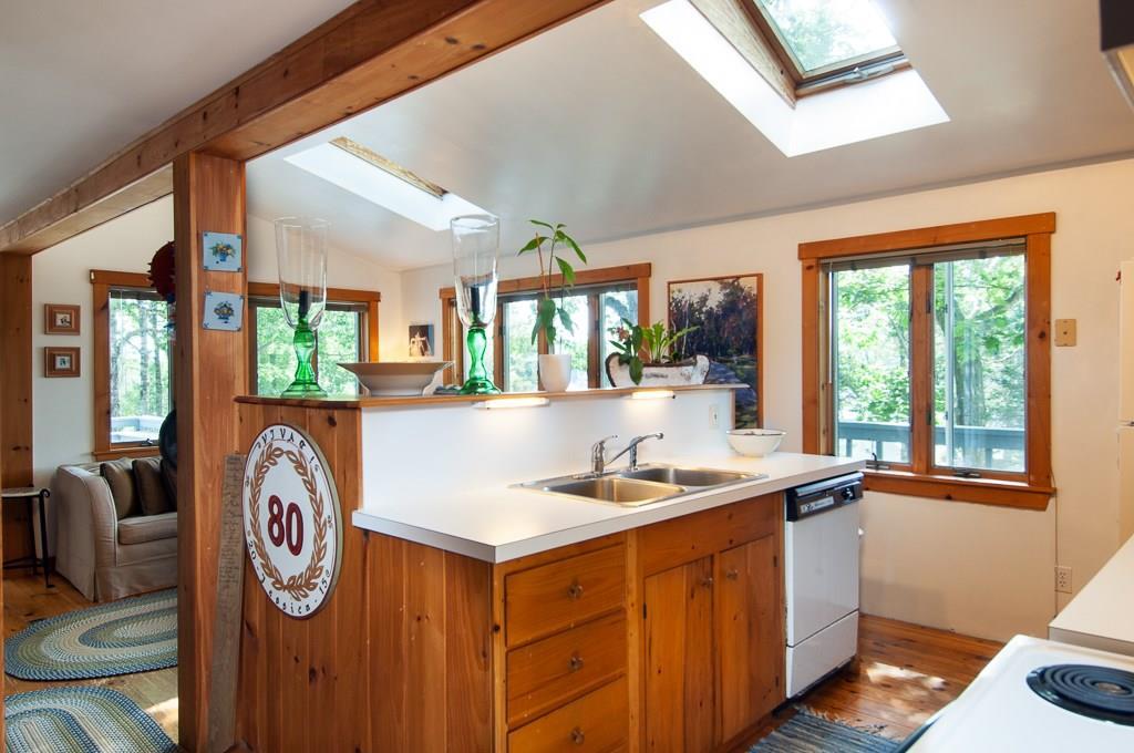 141 Long Cove Point Road Bristol, ME 04564 - Photo 9 of 15 Views from this efficient kitchen...