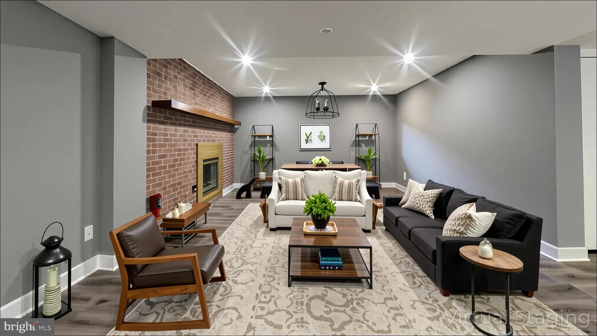 519 Clarks Run Road La Plata, MD 20646 - Photo 28 of 37 Spacious basement for media, games, or lounging