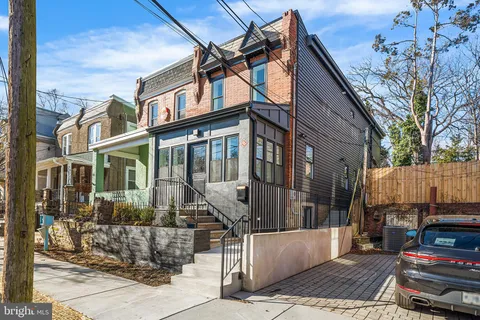 a view of a house with a patio