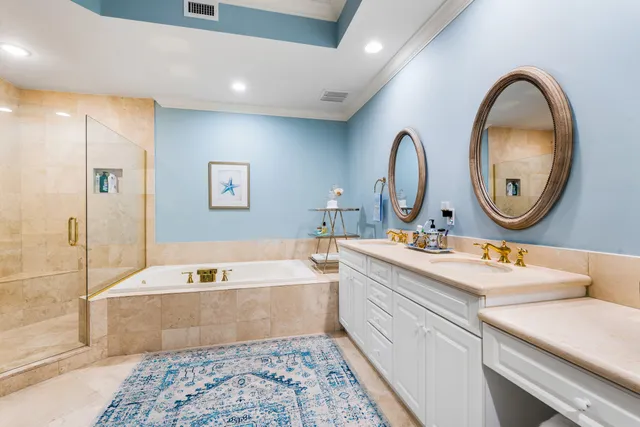 a view of a city with ocean