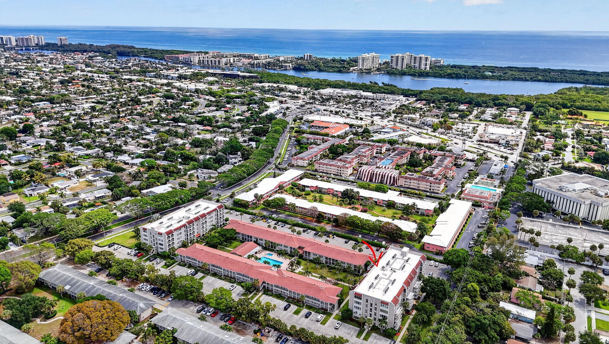 250 Northeast 20th Street, Unit 5220 Boca Raton, FL 33431 - Photo 32 of 40 a view of a city with tall buildings