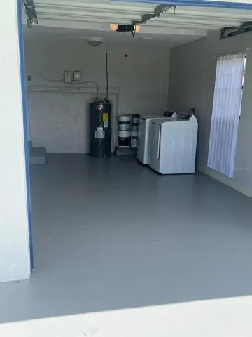 a view of storage and utility room