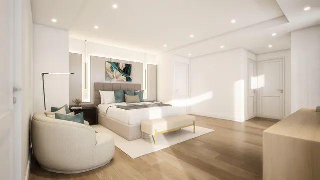 a bathroom with a double vanity sink a mirror and a shower