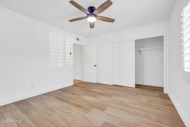 wooden floor in an empty room