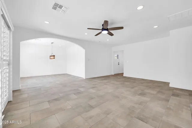 a view of empty room