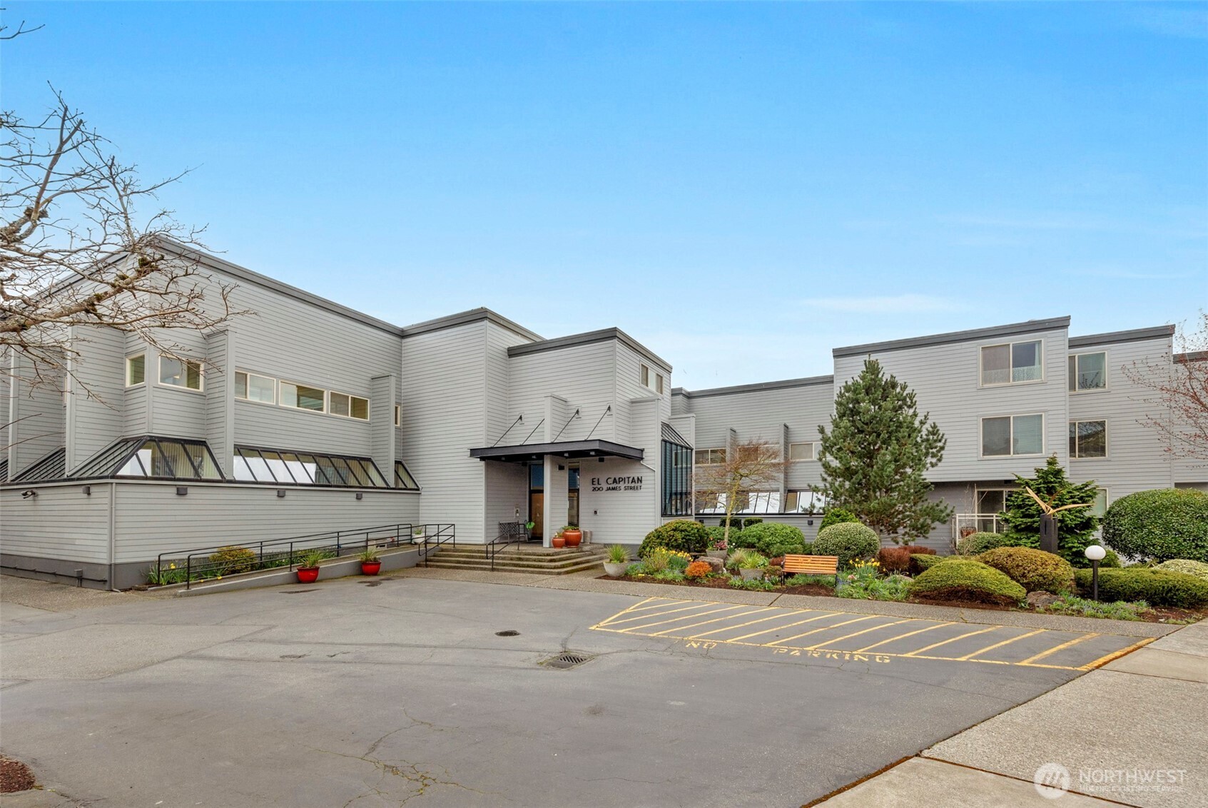 200 James Street, Unit 307 Edmonds, WA 98020 - Photo 35 of 37 a street view with tall buildings