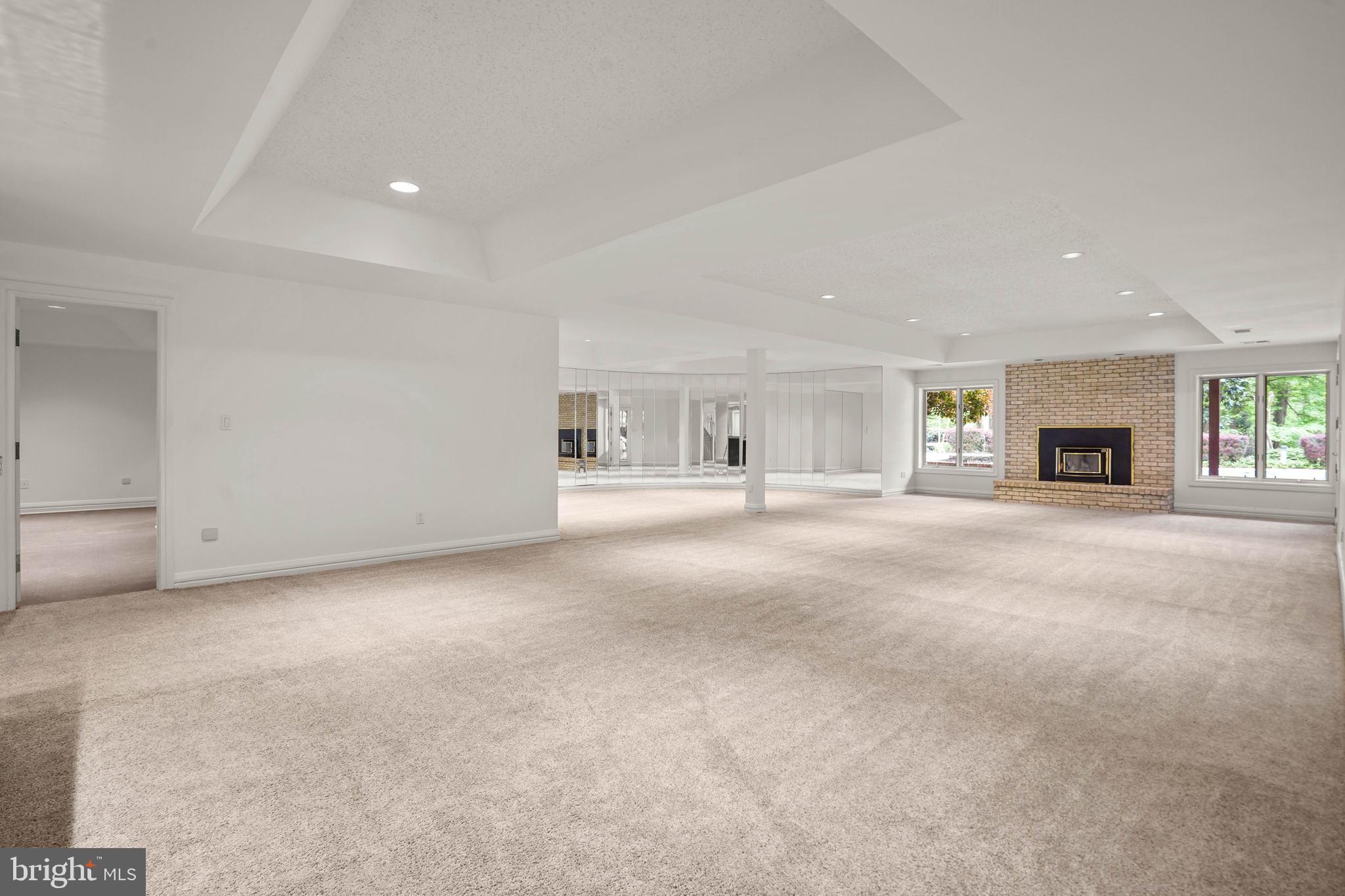 9708 Kendale Road Potomac, MD 20854 - Photo 29 of 47 Open Basement Entertainment