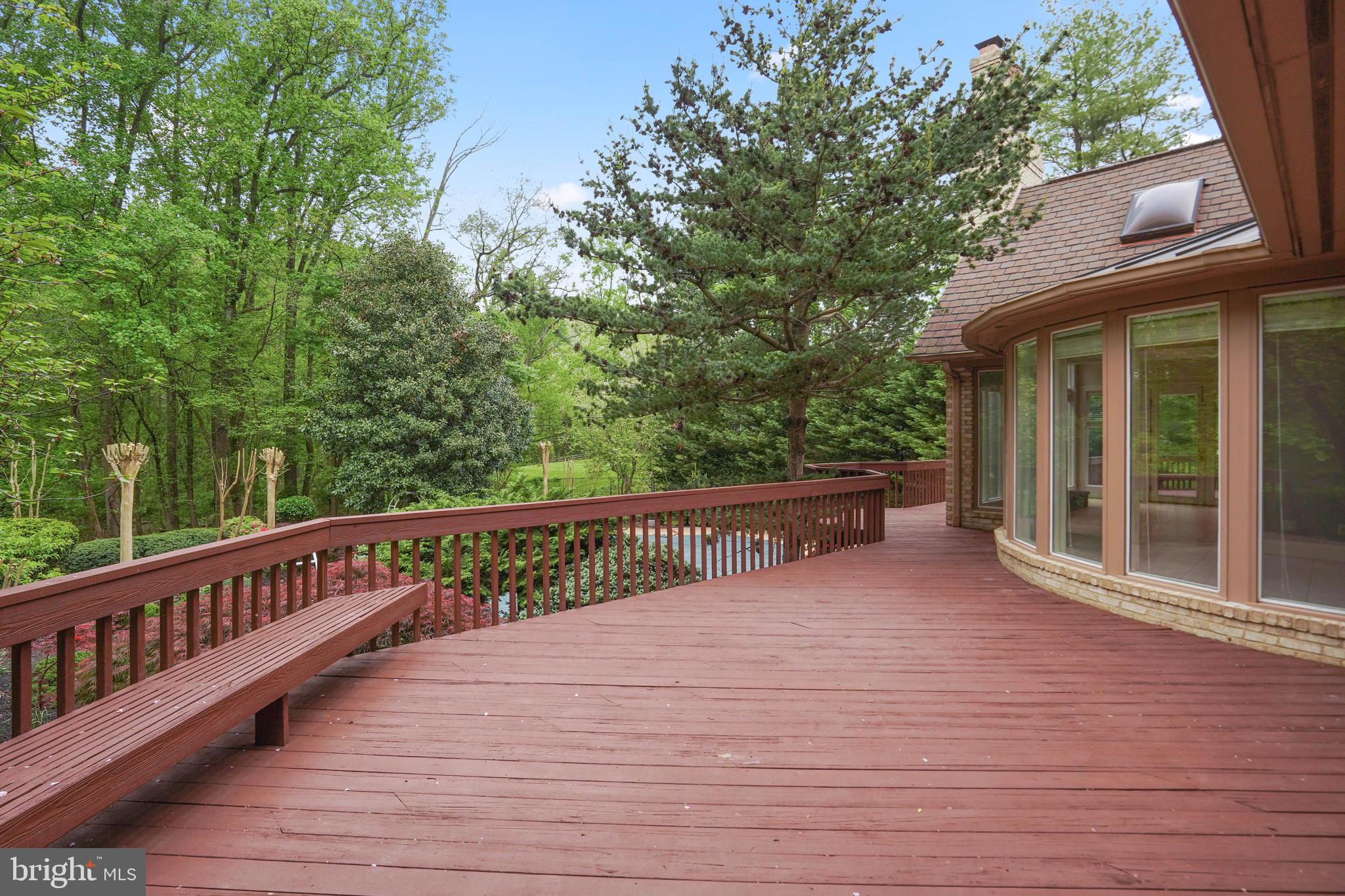 9708 Kendale Road Potomac, MD 20854 - Photo 40 of 47 Wrap around deck for out door entertainemnt