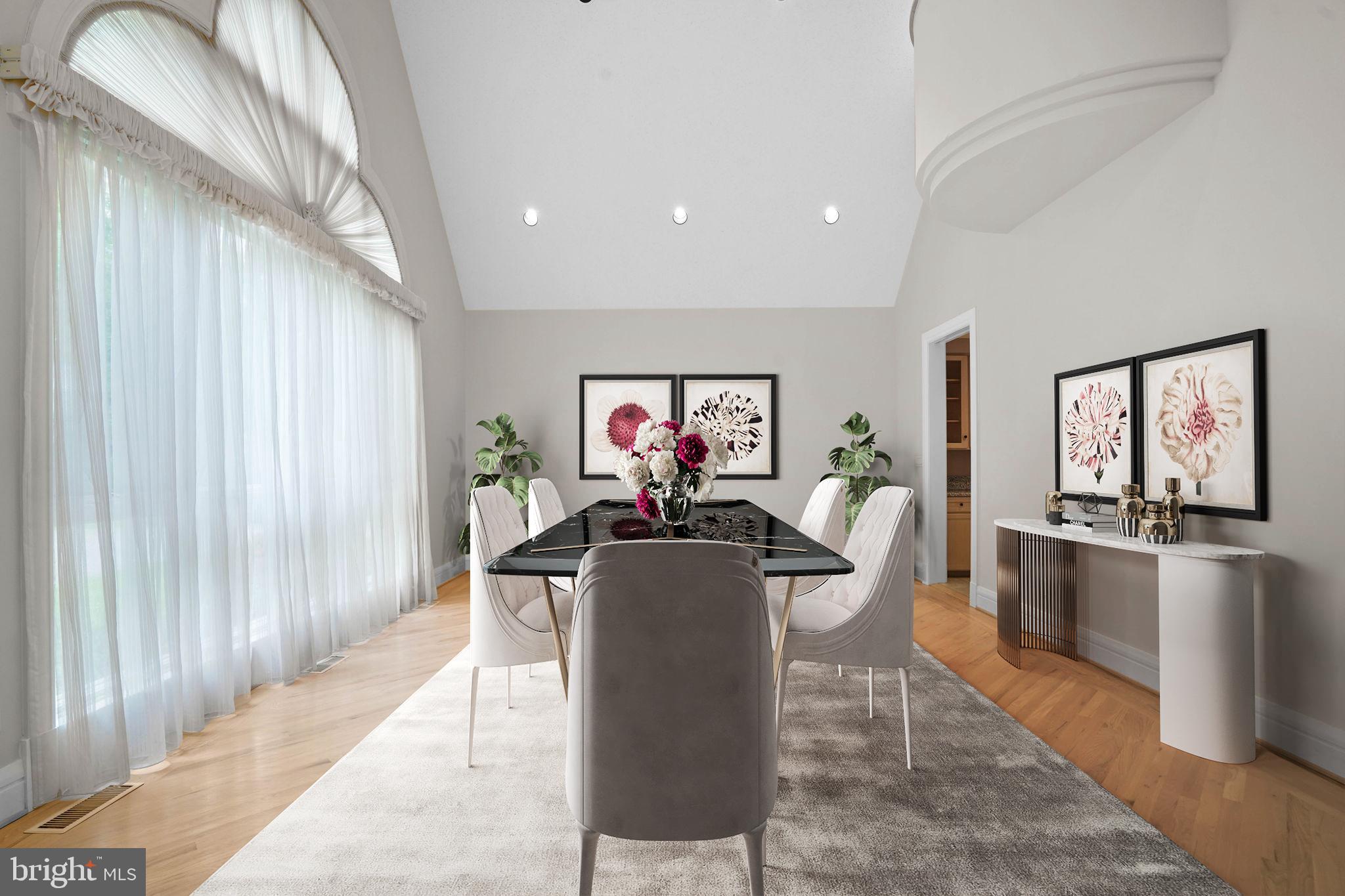 9708 Kendale Road Potomac, MD 20854 - Photo 5 of 47 Dining Room - Photo with Virtual Staging