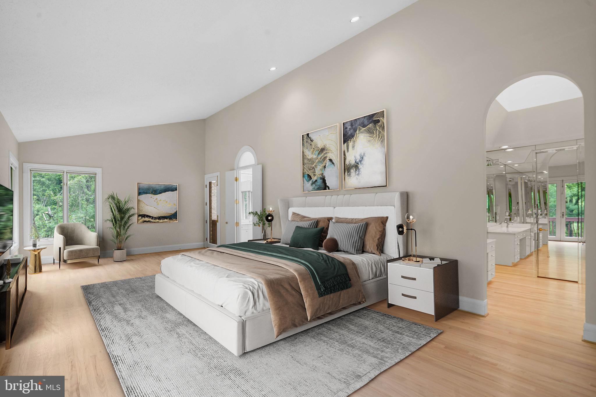 9708 Kendale Road Potomac, MD 20854 - Photo 8 of 47 Primary Bedroom - Photo with Virtual Staging