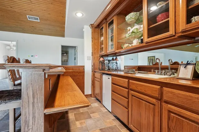 a view of a kitchen with utility room