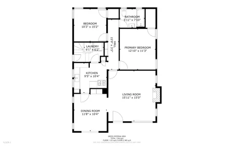 a picture of a floor plan