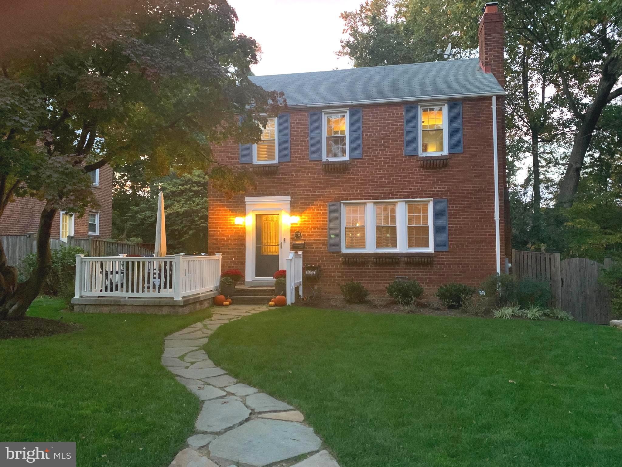 1705 Noyes Lane Silver Spring, MD 20910 - Photo 3 of 43 EXTERIOR FRONT