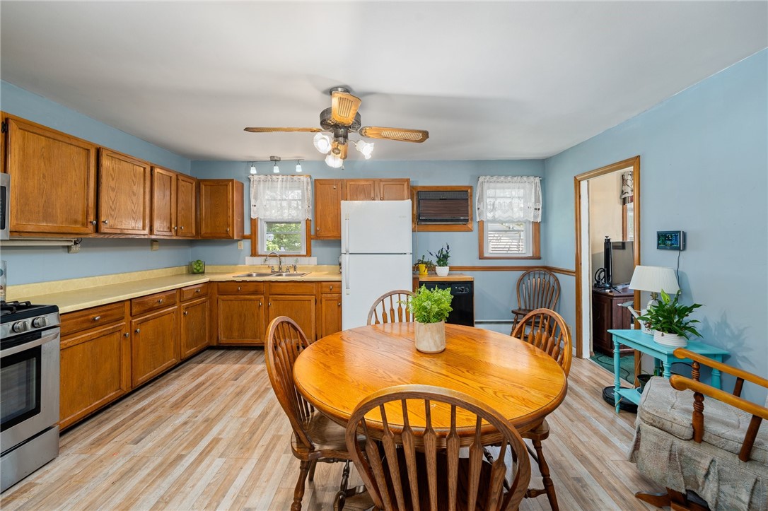 323 Maple Street Woonsocket, RI 02895 - Photo 2 of 40 eat in kitchen with some stainless appliances