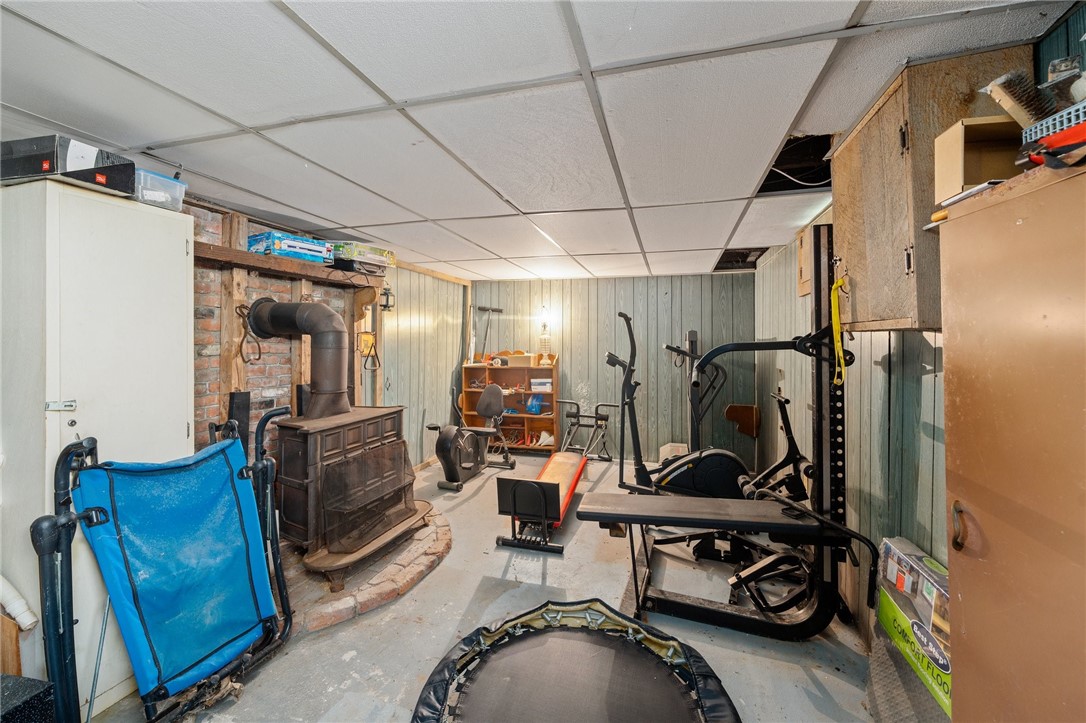 323 Maple Street Woonsocket, RI 02895 - Photo 25 of 40 partially finished basement