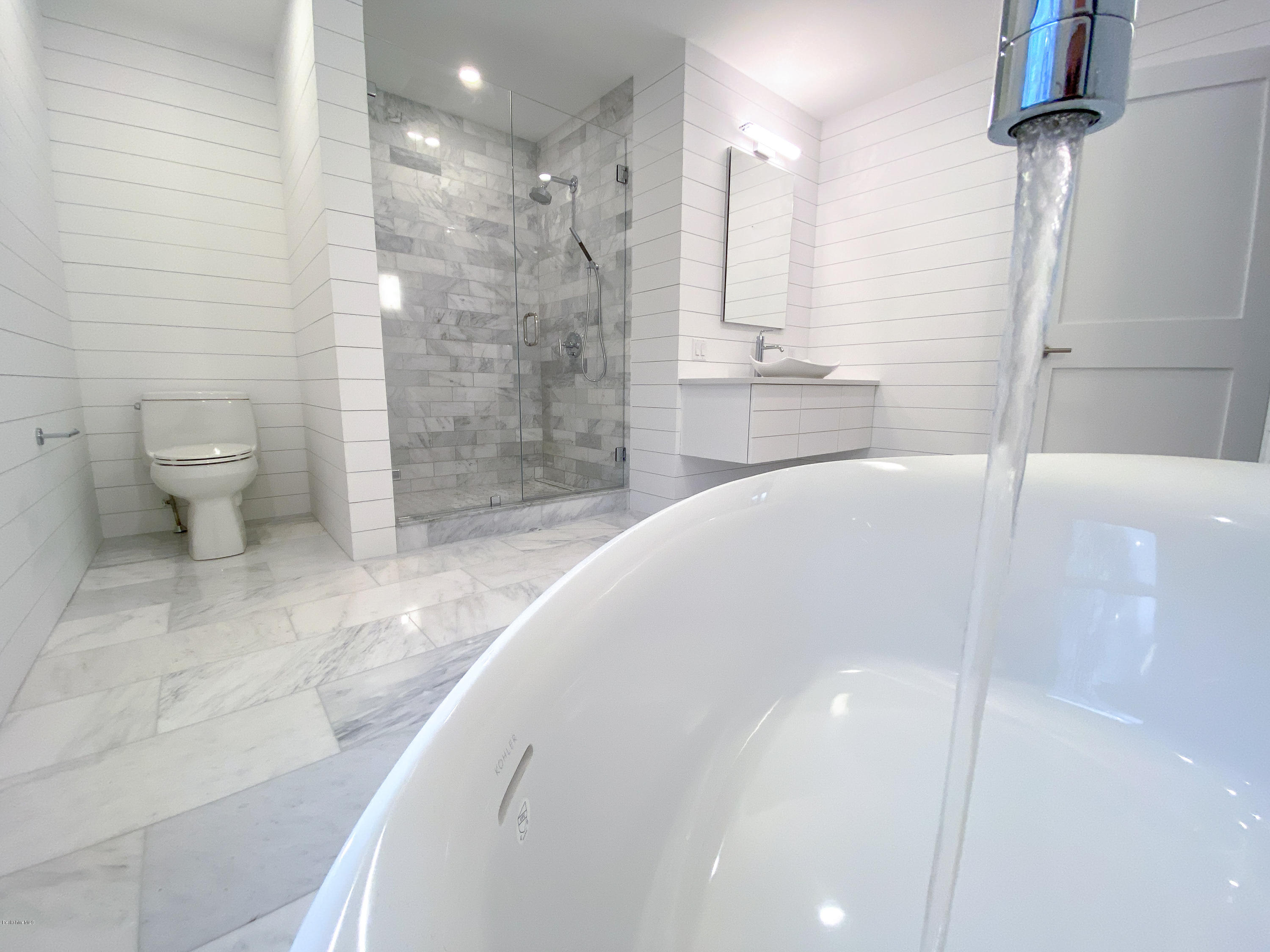 22 Prospect Hill Road Stockbridge, MA 01262 - Photo 72 of 78 a bathroom with a shower and a toilet