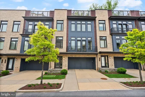 a front view of a building