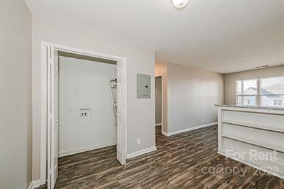 308 South Hoskins Road, Unit D Charlotte, NC 28208 - Photo 9 of 19 a view of entryway with wooden floor