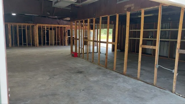 a view of storage and utility room