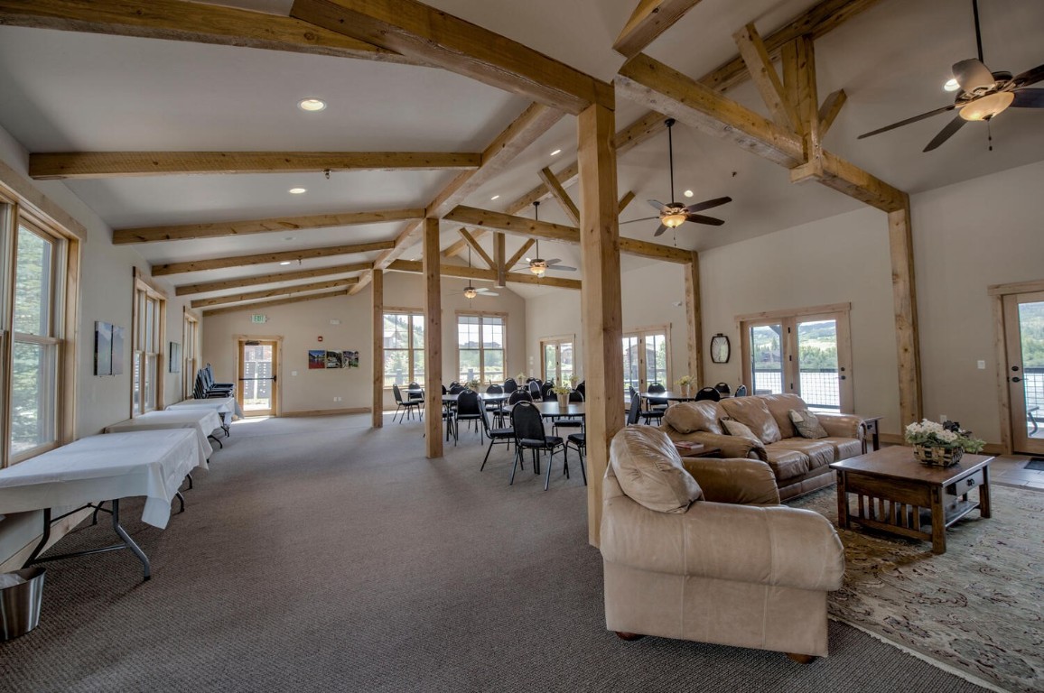 28 Damselfly Loop Silverthorne, CO 80498 - Photo 35 of 45 a living room with furniture and a large window