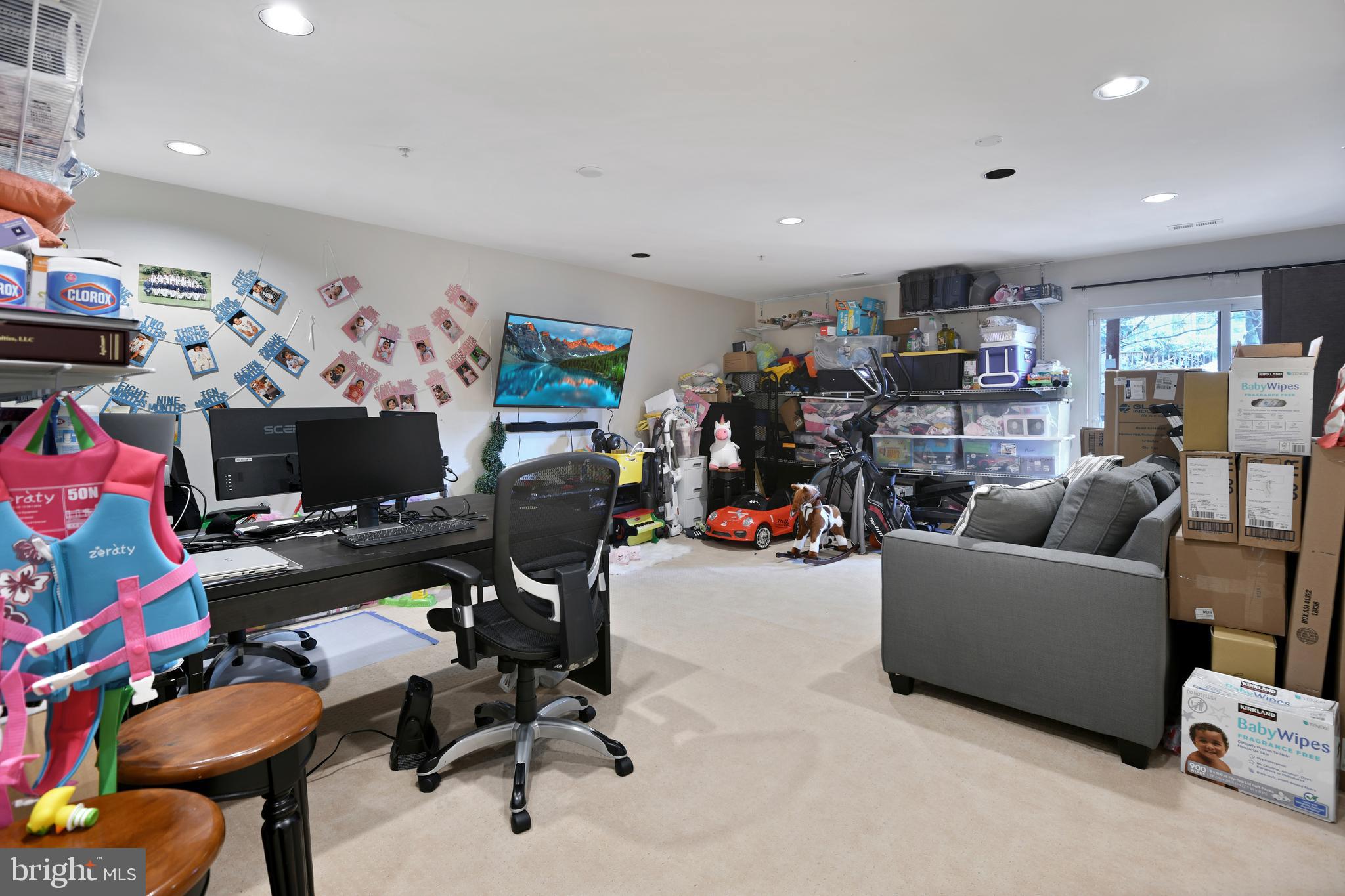 9509 Burgee Place Frederick, MD 21704 - Photo 13 of 14 Lower Level Rec Room