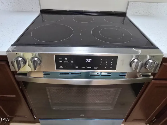 a close view of appliances