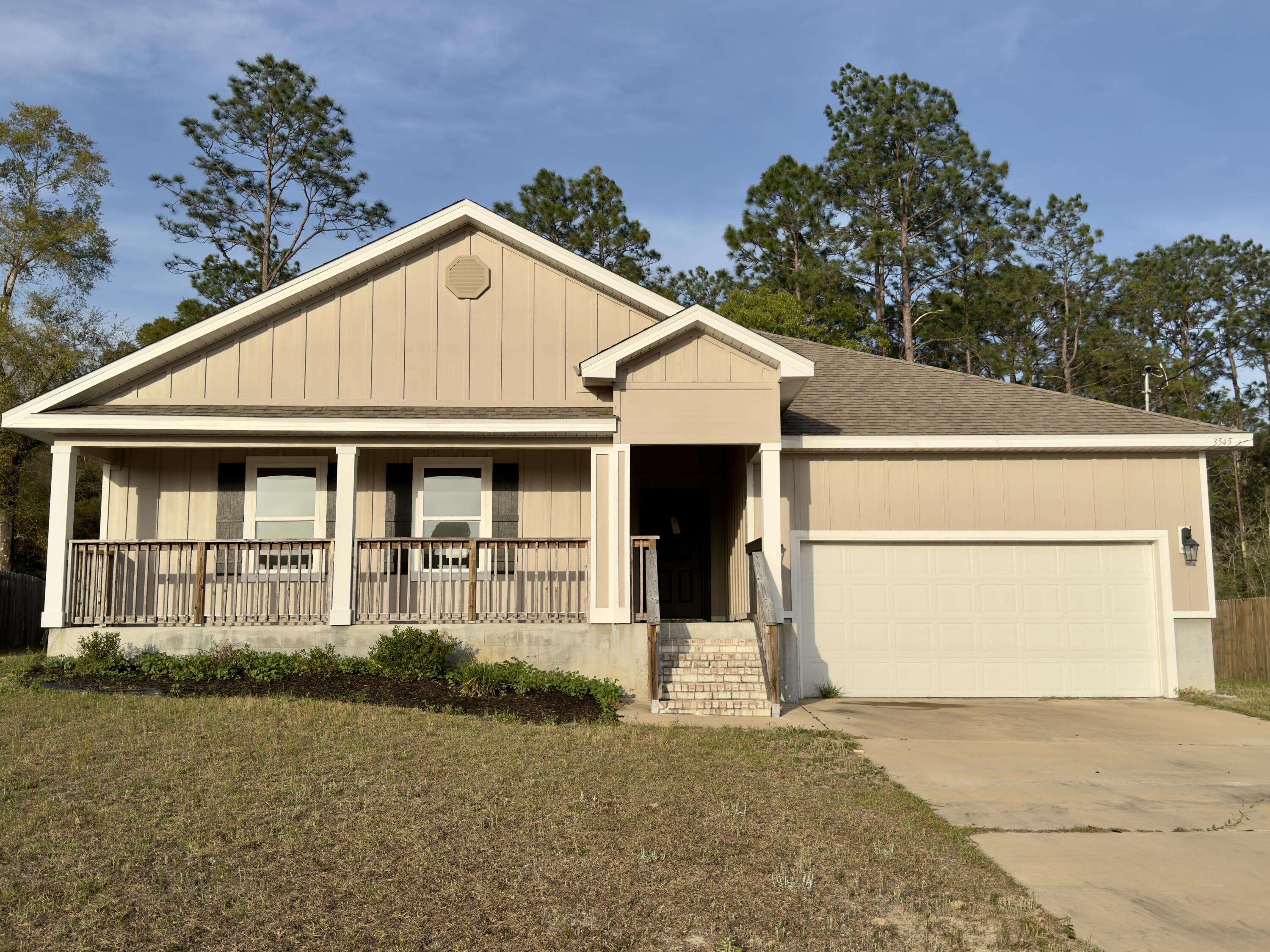 3545 Sugar Maple Lane Crestview, FL 32539 - Photo 1 of 27 a view of front of house with a yard