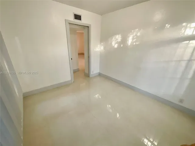 a view of empty room